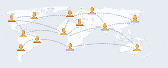 Facebook Map